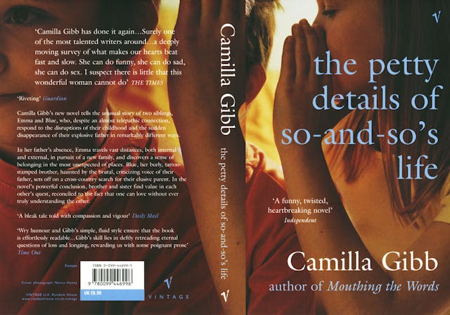 Book cover of 'The Petty Details of so-and-so's Life' by Camilla Gibb