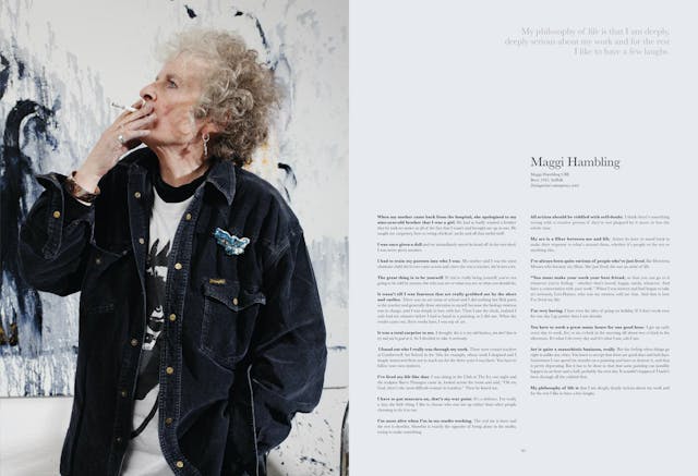 Page 82 - 83: Maggie Hambling