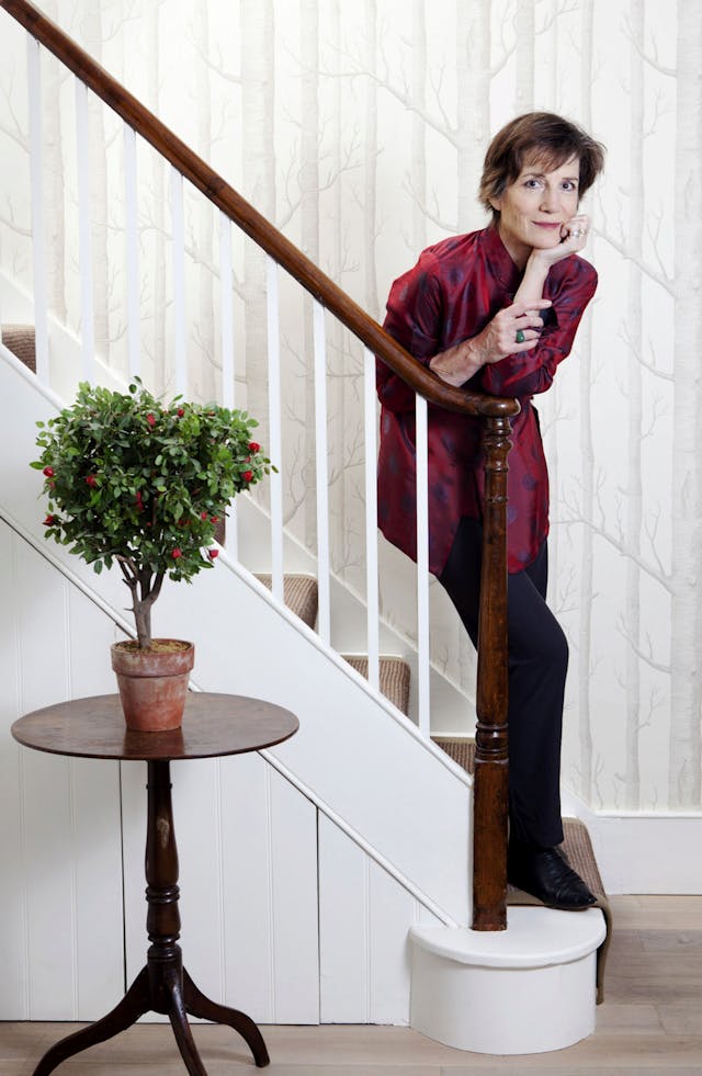 Dame Harriet Walter DBE at her home in Hammersmith, London, UK - August 2012