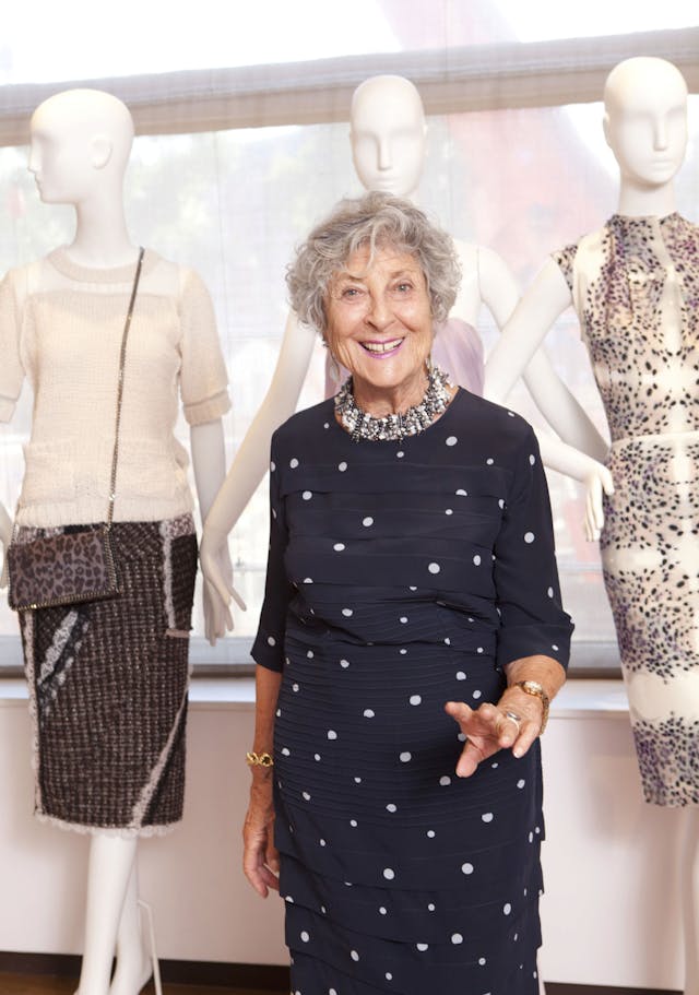 Joan Burstein at Browns in South Molton Street, London, UK - September 2012