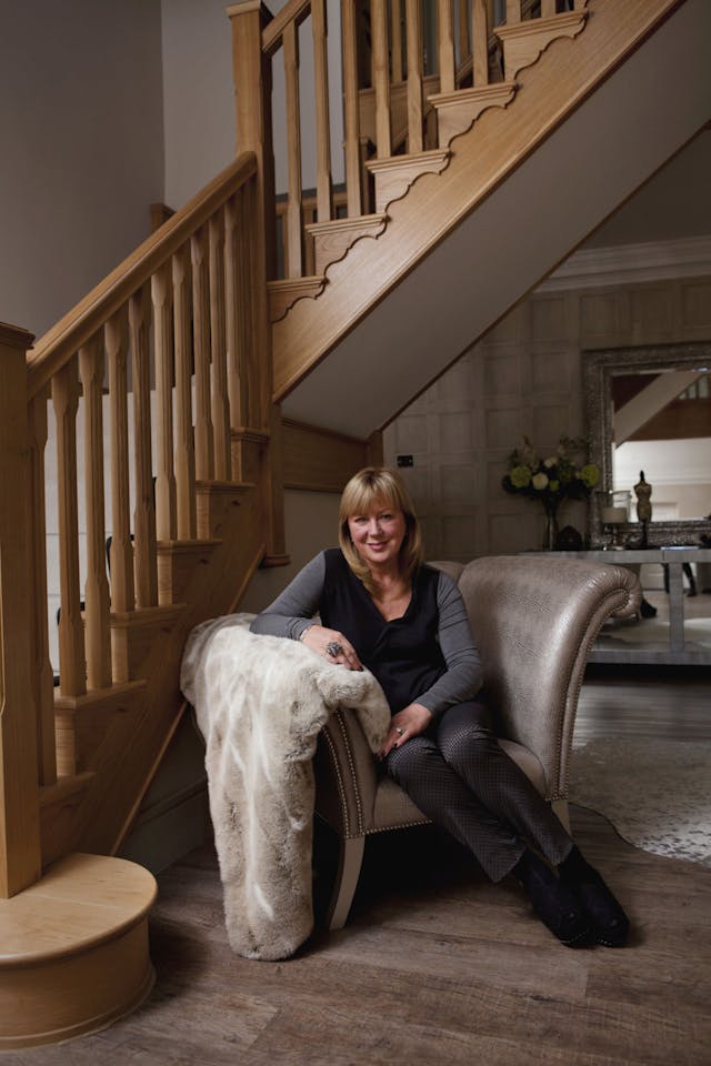 Kate Bostock at her home in Buckinghamshire, UK - October 2012