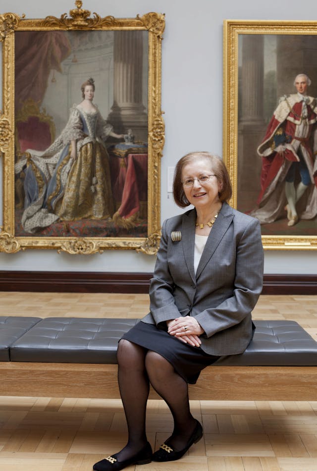 Lady Susan Rice CBE at the Scottish National Portrait Gallery in Edinburgh, Scotland, UK - May 2013